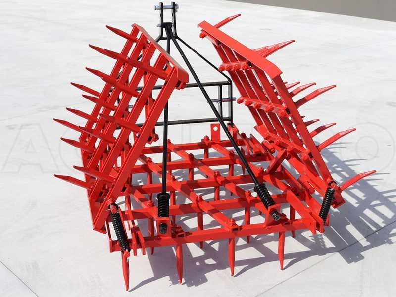 Herse à dents fixes série médium EPM50 – Portée/Tractée – 50 Dents Repliable – 250 cm