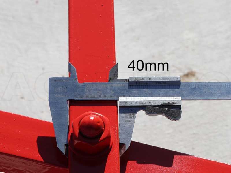 Herse à dents fixes série médium EPM50 – Portée/Tractée – 50 Dents Repliable – 250 cm – Image 12