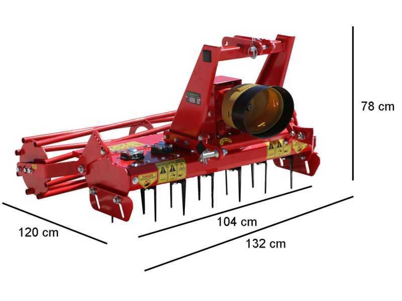 Herse rotative ultra-légère RO 104 – largeur de travail 104 cm – 12 lames Série ultra-légère – Image 7