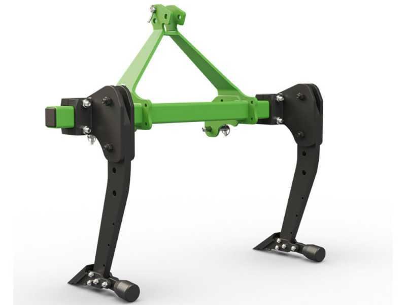 Seven Italy Simply – Draineuse agricole à tracteur à 2 éléments – Châssis de 120 cm – Image 9