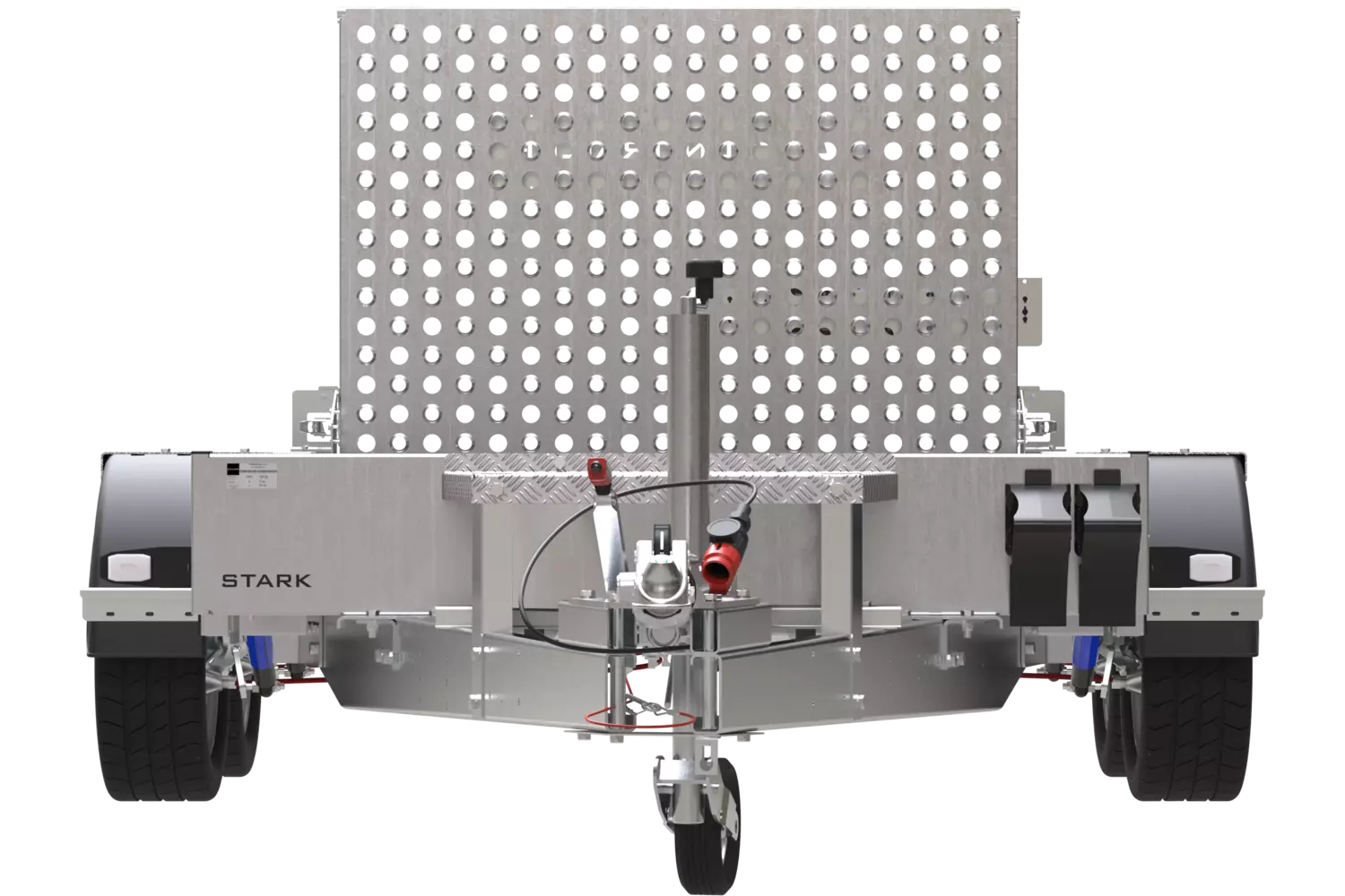 Remorque lourde double essieux 3500 KG STARK 3 300 – Image 6