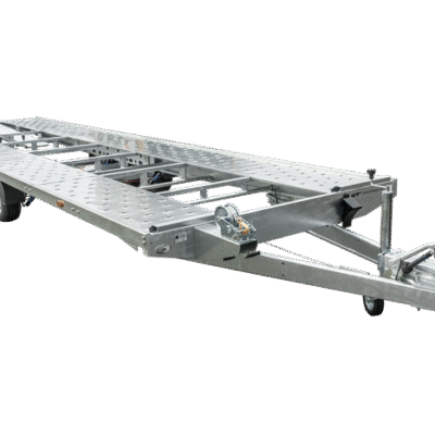 Remorque porte voiture à trois essieux 800X230 UNIPLAT 800/3 S 3500 KG