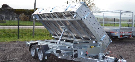 Remorques Tri-bennes