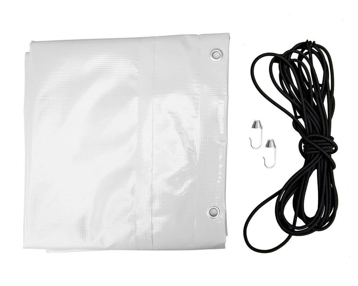 remorque unitrailer 264/2 kipp avec roue jockey, tige de support de bâche et bâche plate grise – Image 8