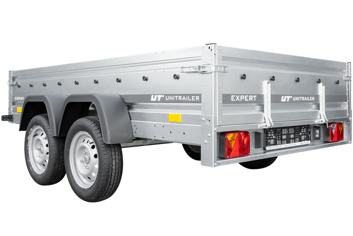 Remorque voiture 2 essieux 264×150 EXPERT 2615/2 PTAC 750 KG – Image 5